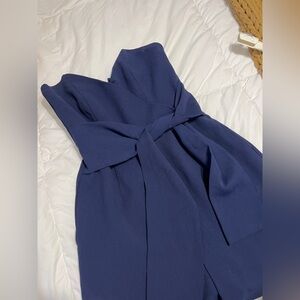 Navy blue romper